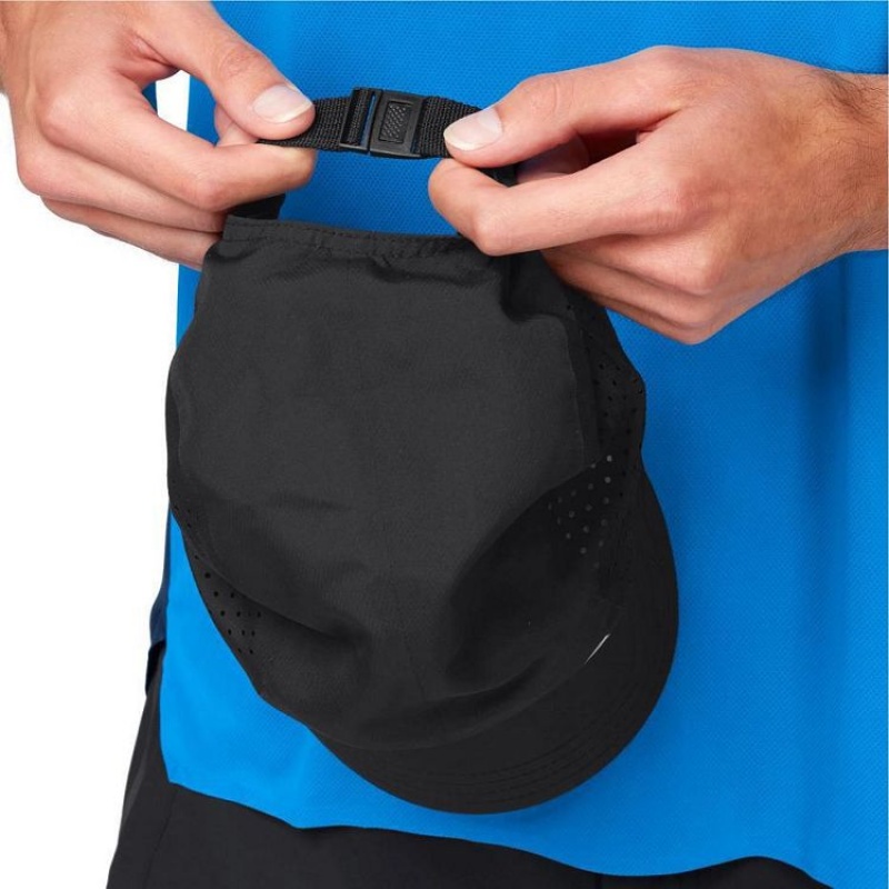 Black On Cloud Lightweight Men's Caps | On_IN8752