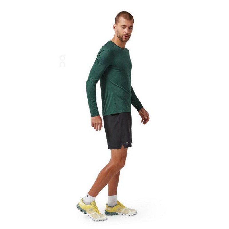 Black On Cloud Lightweight Men's Shorts | On_IN8274