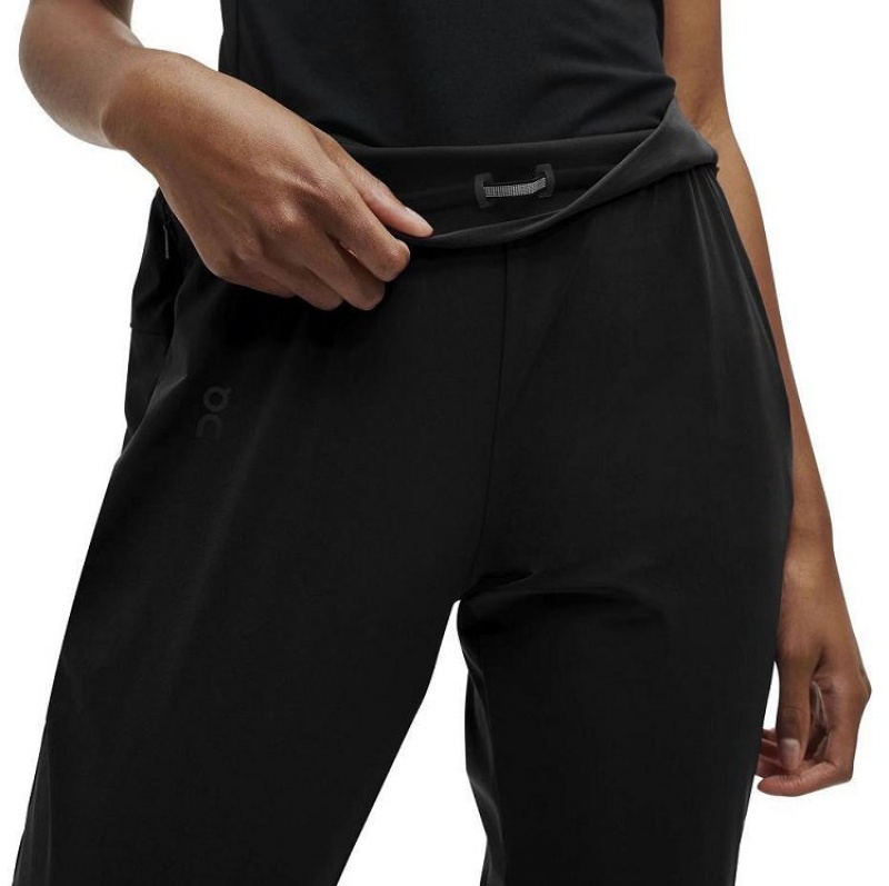 Black On Cloud Lightweight Women's Pants | On_IN8306