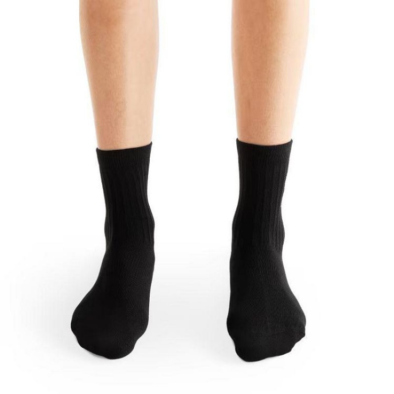 Black On Cloud Logo 3-Pack Women's Socks | On_IN8892