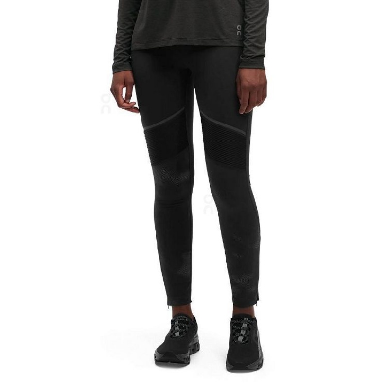 Black On Cloud Long Lumos Women\'s Leggings | On_IN8485