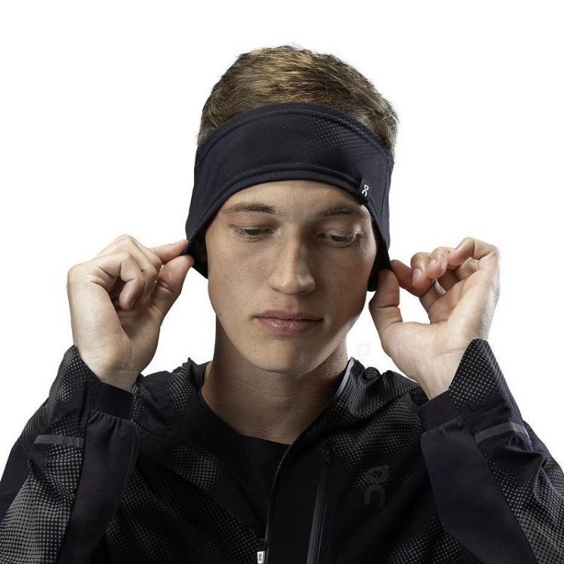 Black On Cloud Lumos Men's Headband | On_IN8481