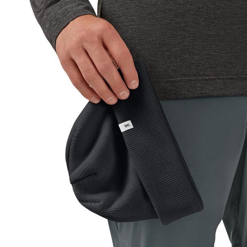 Black On Cloud Merino Women's Beanie | On_IN8810