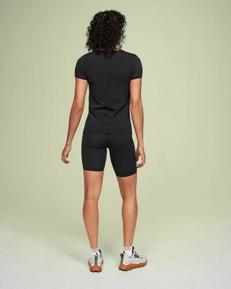 Black On Cloud Movement-T Women's T Shirts | On_IN8381