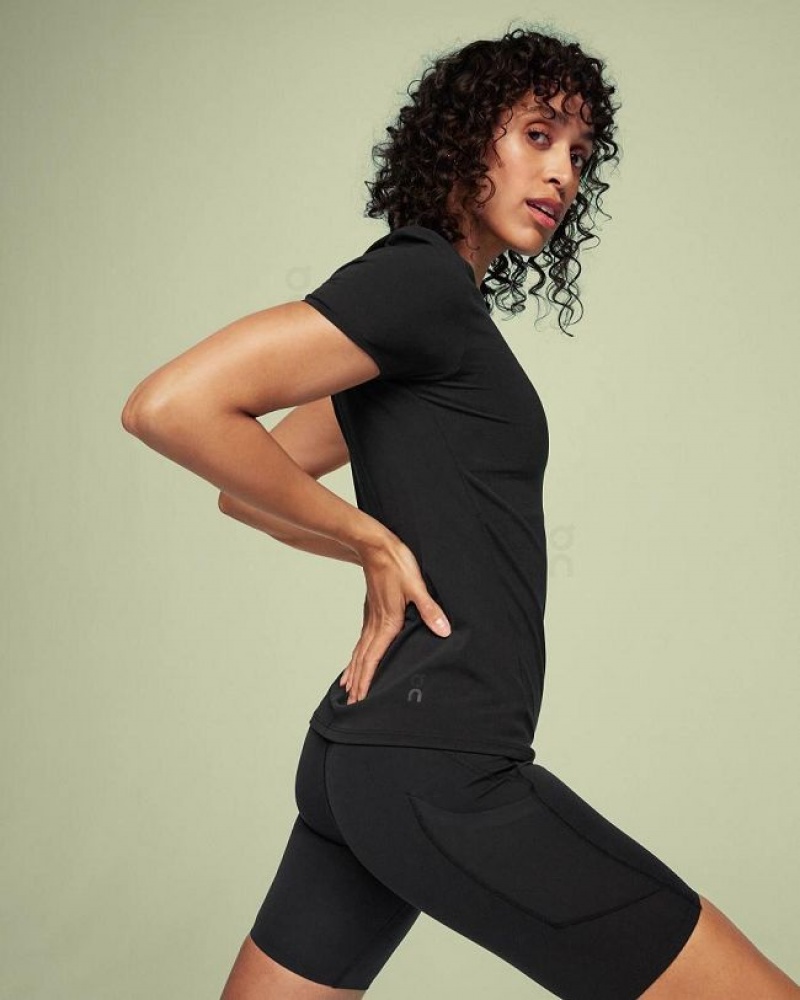 Black On Cloud Movement-T Women's T Shirts | On_IN8381