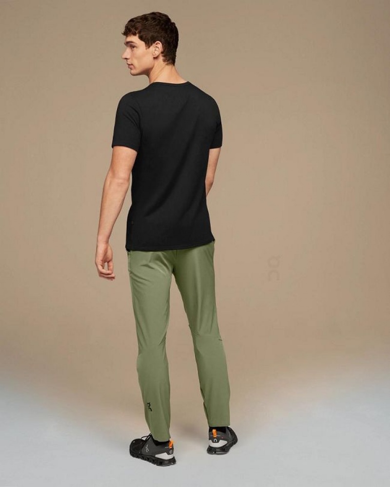 Black On Cloud On-T Men's T Shirts | On_IN8803