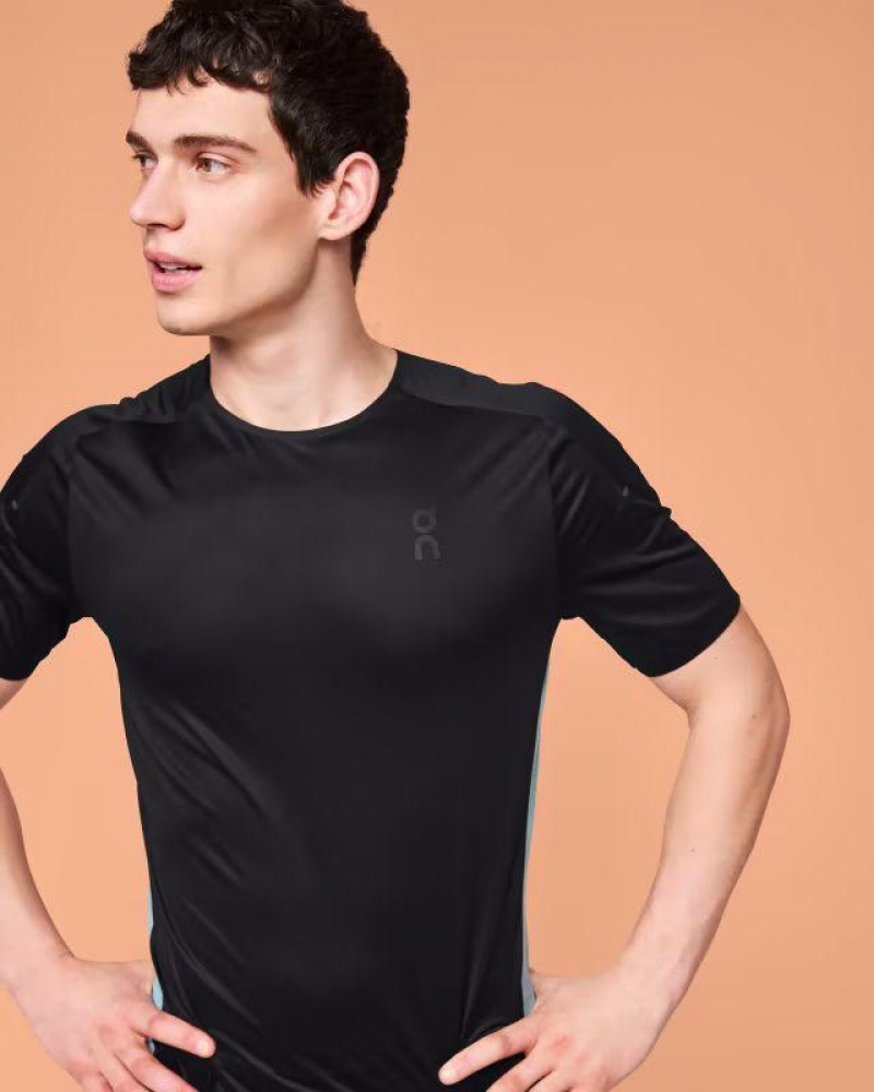 Black On Cloud Performance-T Men's T Shirts | On_IN8294