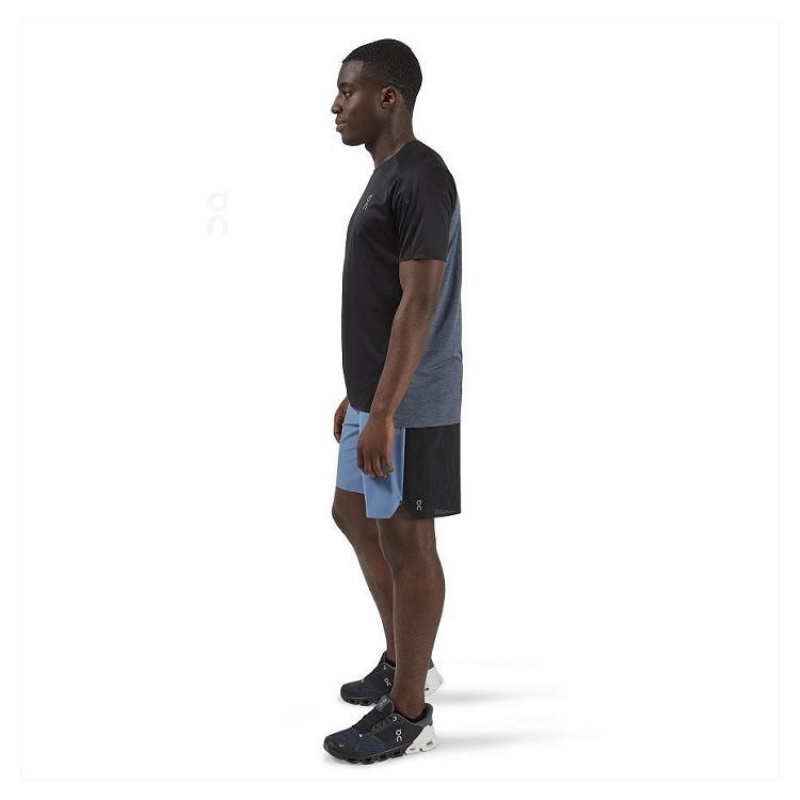 Black On Cloud Performance-T Men's T Shirts | On_IN8705