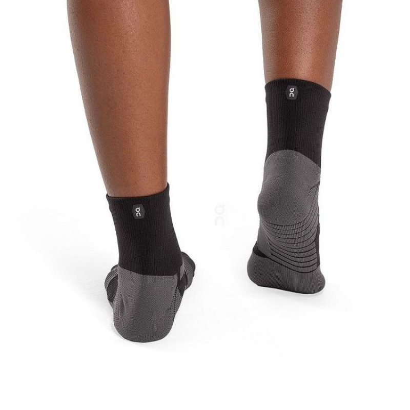 Black On Cloud Performance Mid Men's Socks | On_IN8259