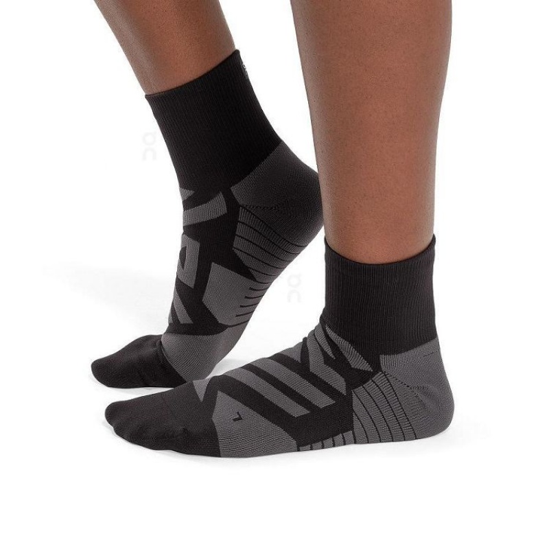 Black On Cloud Performance Mid Men\'s Socks | On_IN8259