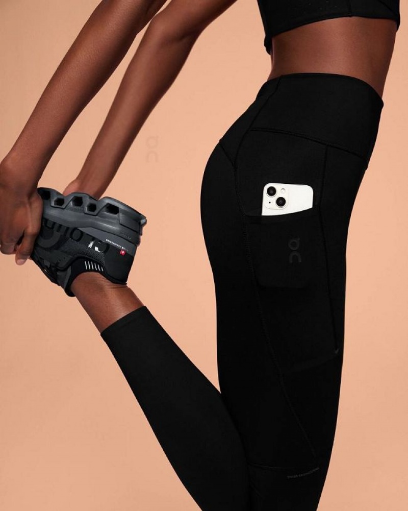 Black On Cloud Performance Women's Leggings | On_IN8108