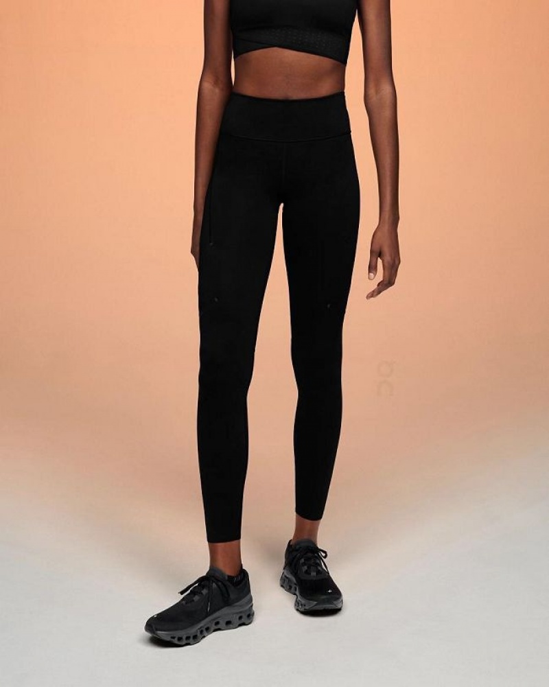 Black On Cloud Performance Women's Leggings | On_IN8108