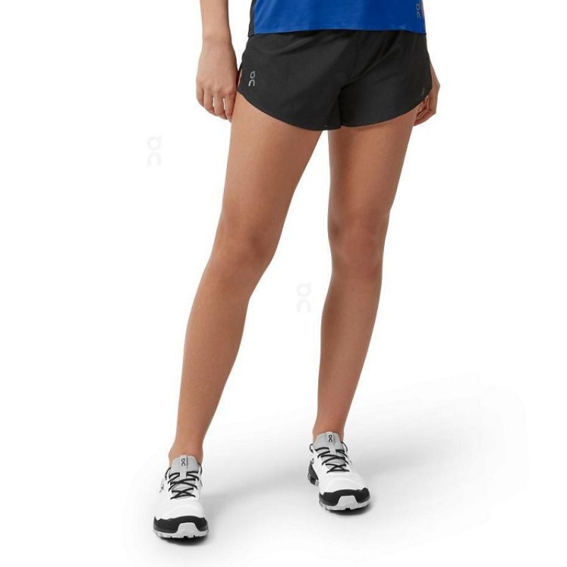 Black On Cloud Race Women's Shorts | On_IN8917