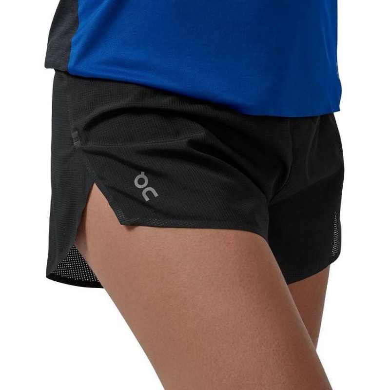 Black On Cloud Race Women\'s Shorts | On_IN8917