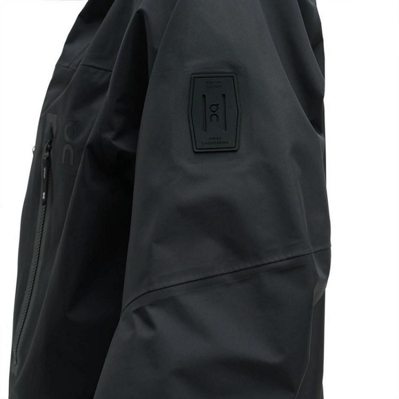 Black On Cloud Storm Men's Jackets | On_IN8871