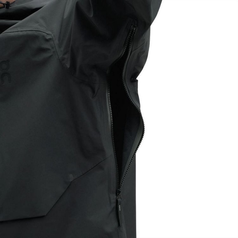 Black On Cloud Storm Men's Jackets | On_IN8871