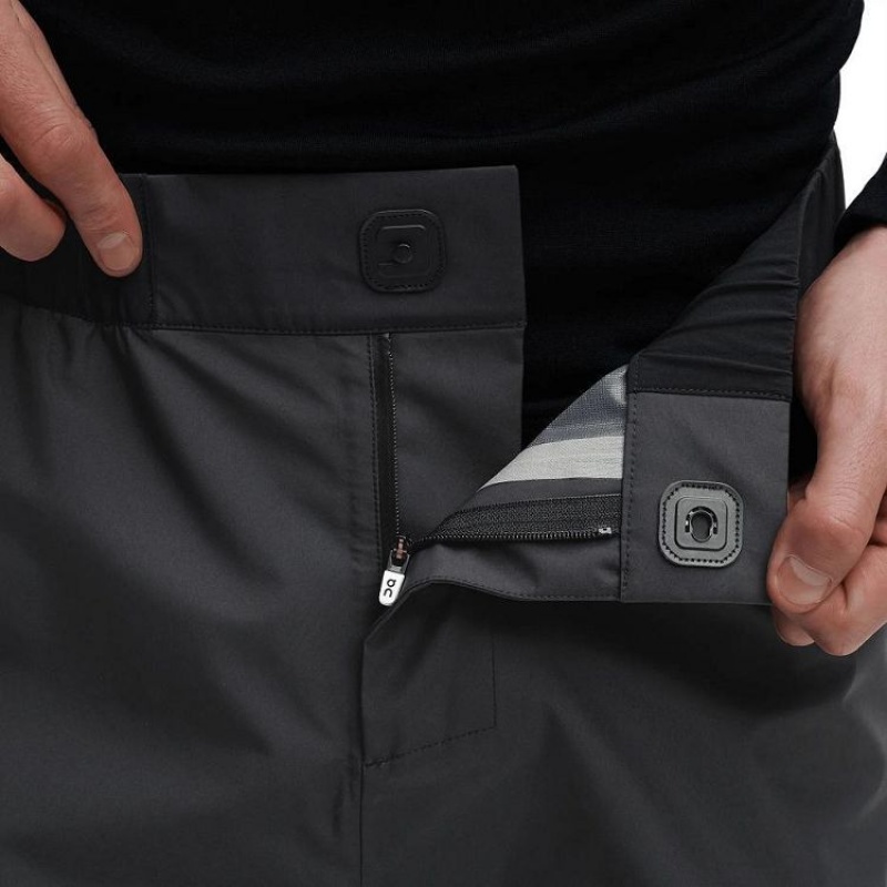 Black On Cloud Storm Men's Pants | On_IN8067
