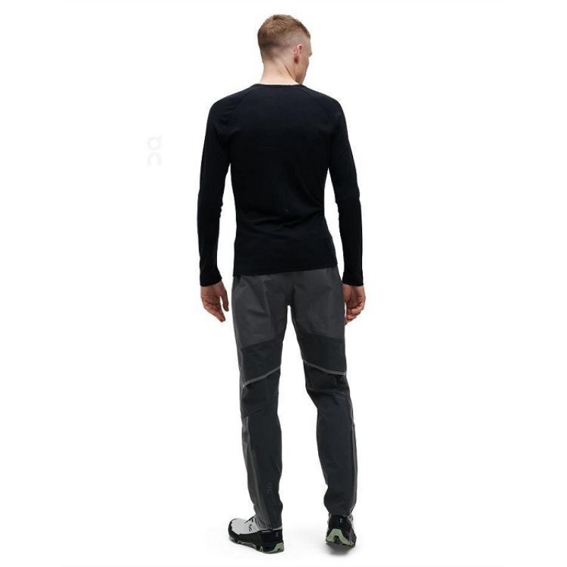 Black On Cloud Storm Men's Pants | On_IN8067