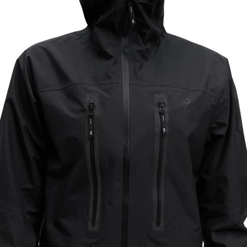 Black On Cloud Storm Women's Jackets | On_IN1185