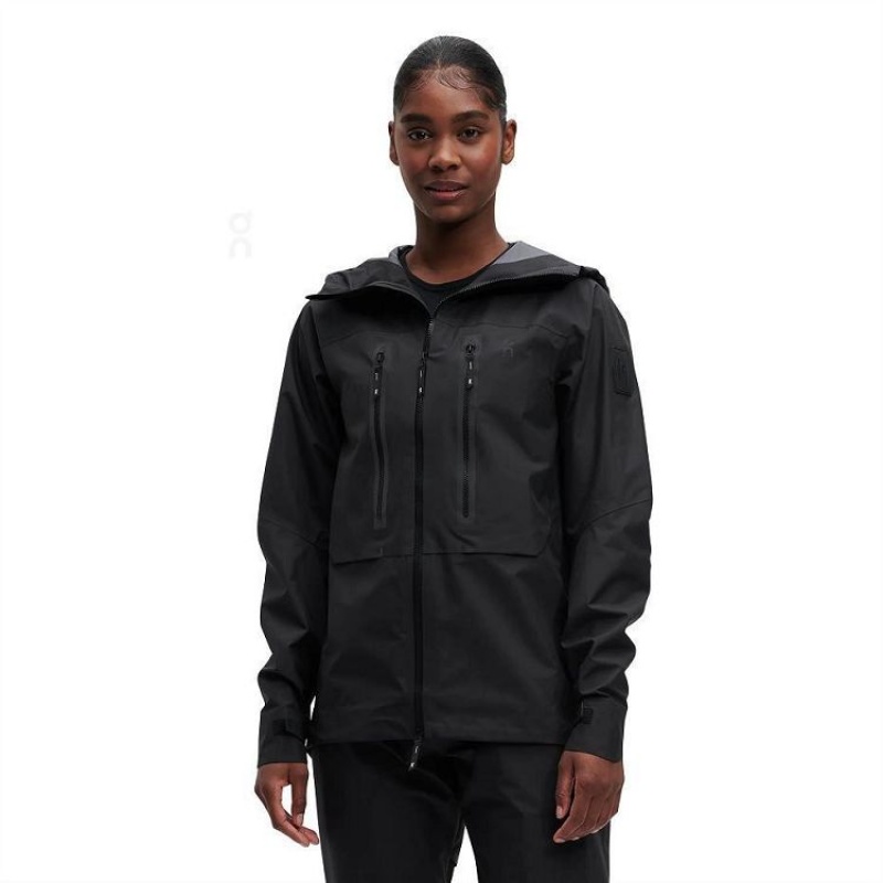Black On Cloud Storm Women\'s Jackets | On_IN1185