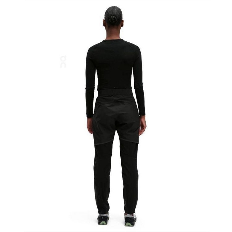 Black On Cloud Storm Women's Pants | On_IN8591
