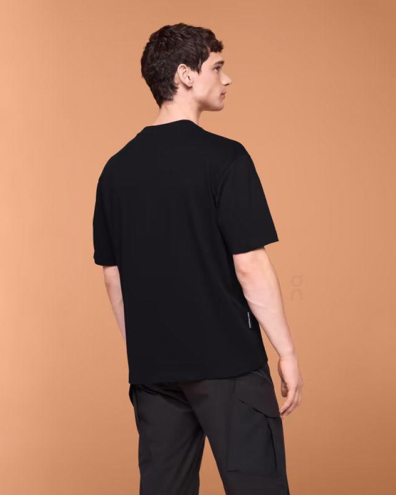 Black On Cloud Studio-T Men's T Shirts | On_IN8864