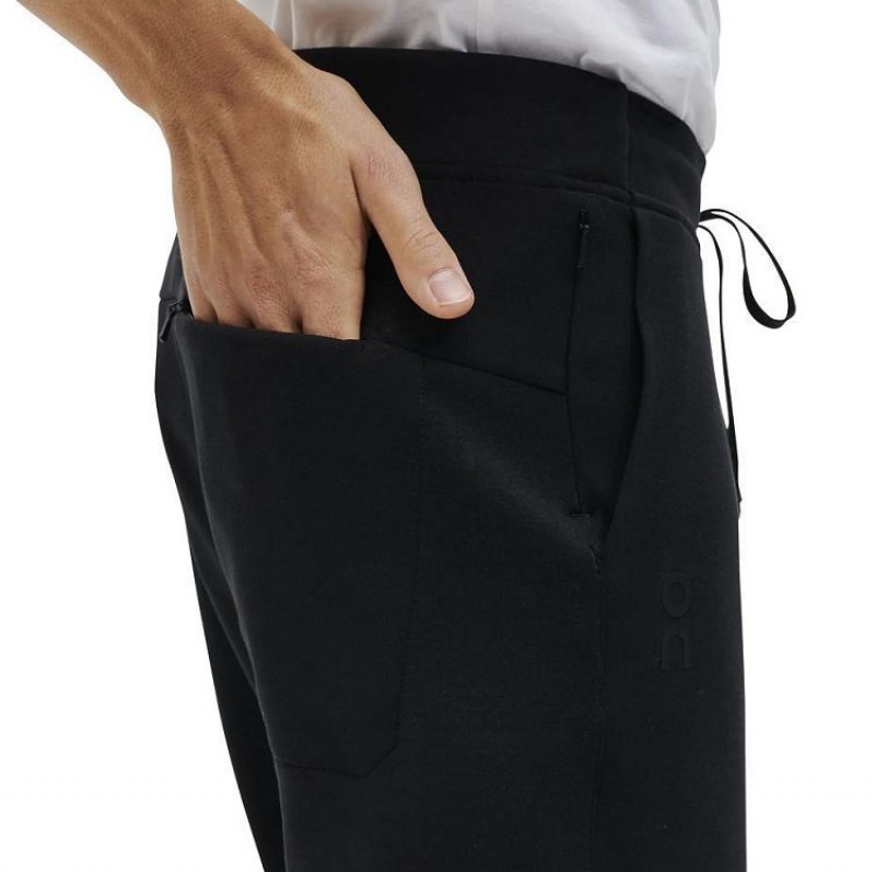 Black On Cloud Sweat Men's Pants | On_IN8225