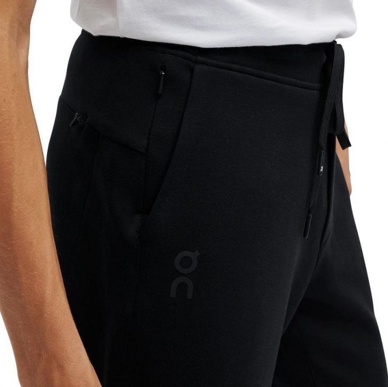Black On Cloud Sweat Men's Pants | On_IN8225