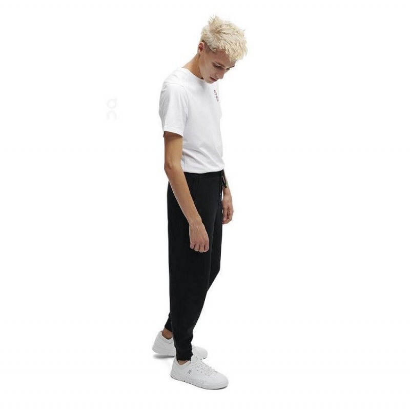 Black On Cloud Sweat Men's Pants | On_IN8225