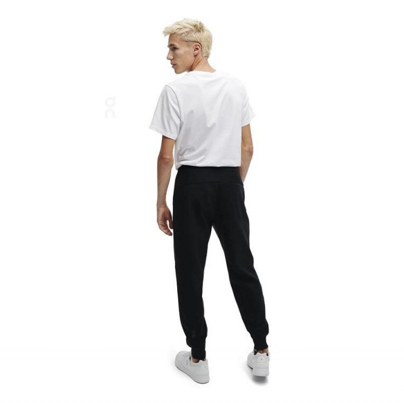 Black On Cloud Sweat Men's Pants | On_IN8225