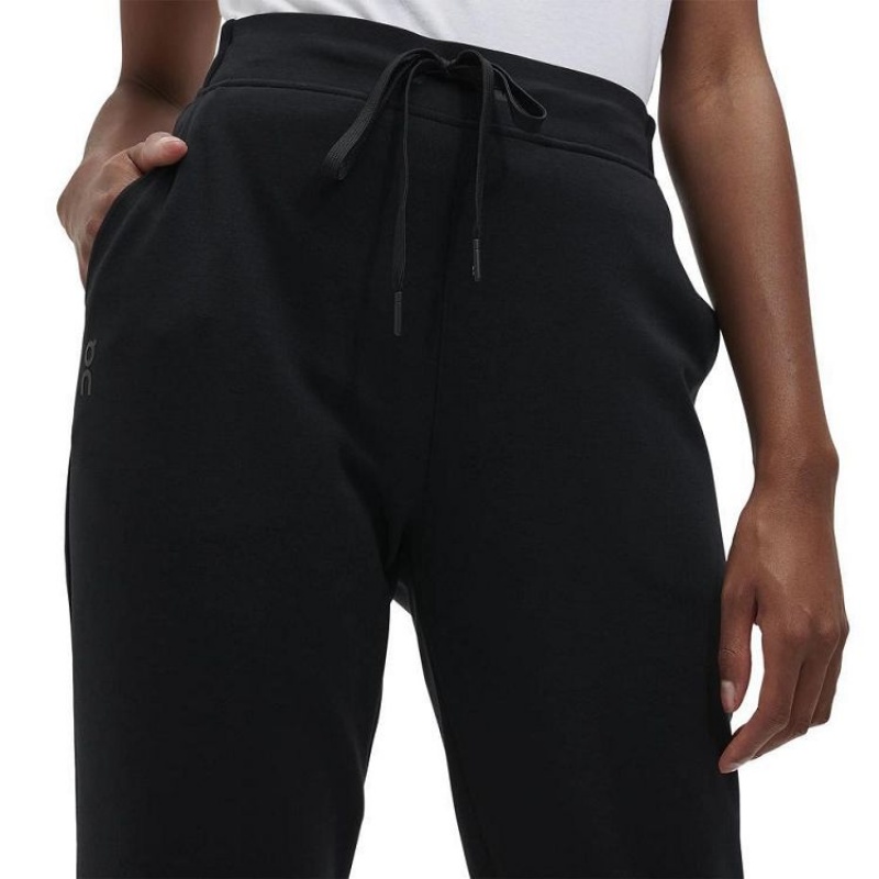 Black On Cloud Sweat Women's Pants | On_IN8311