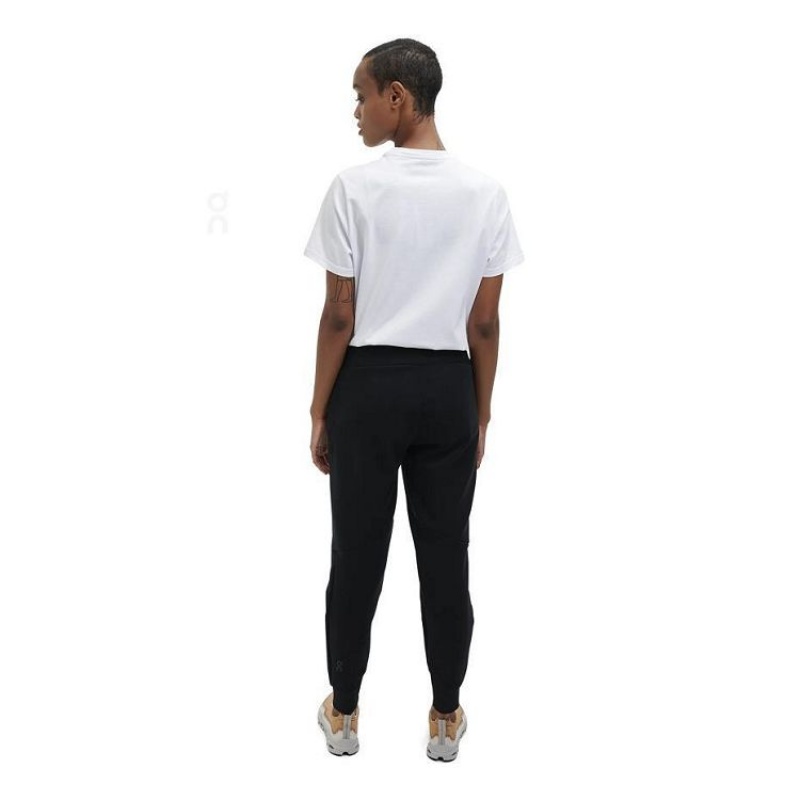 Black On Cloud Sweat Women's Pants | On_IN8311