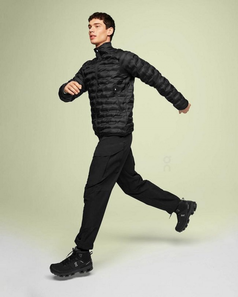Black On Cloud Switch Men's Jackets | On_IN8160