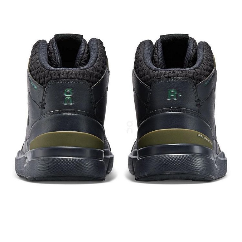 Black On Cloud THE ROGER Clubhouse Mid Sensa Men's Sneakers | On_IN8637