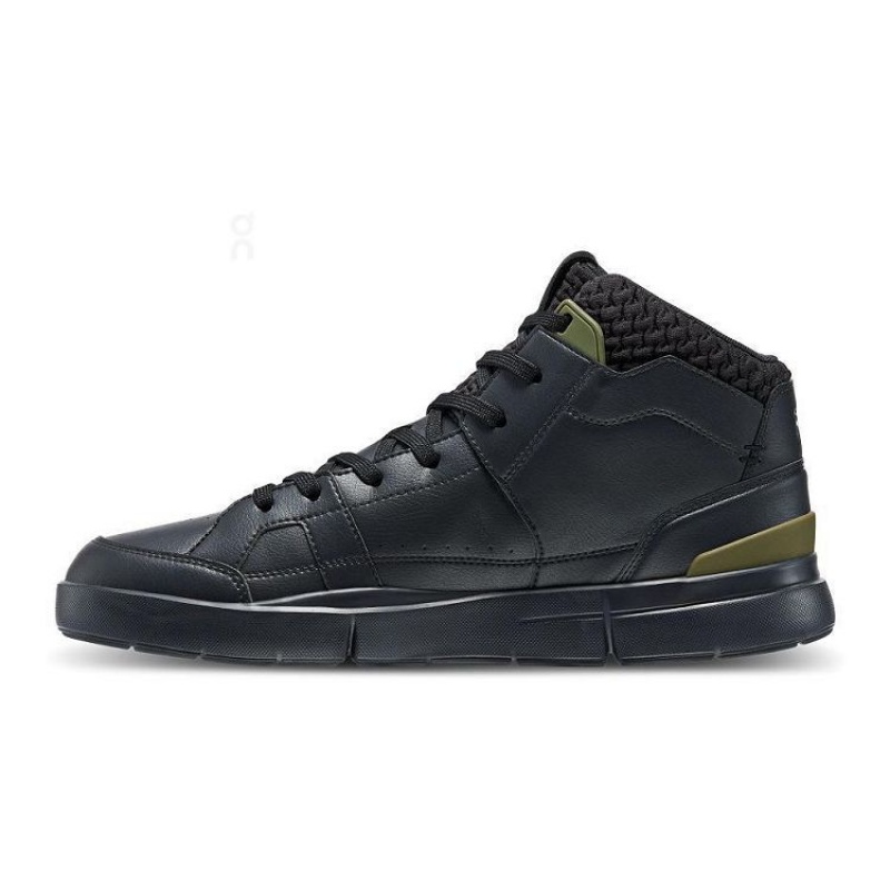 Black On Cloud THE ROGER Clubhouse Mid Sensa Men's Sneakers | On_IN8637