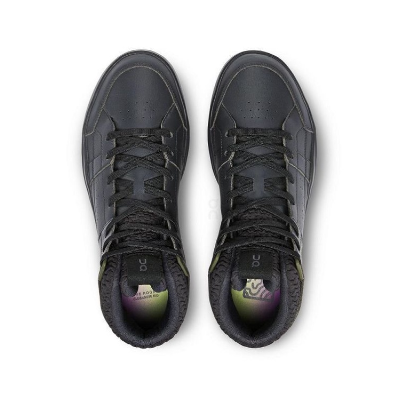 Black On Cloud THE ROGER Clubhouse Mid Sensa Men's Sneakers | On_IN8637