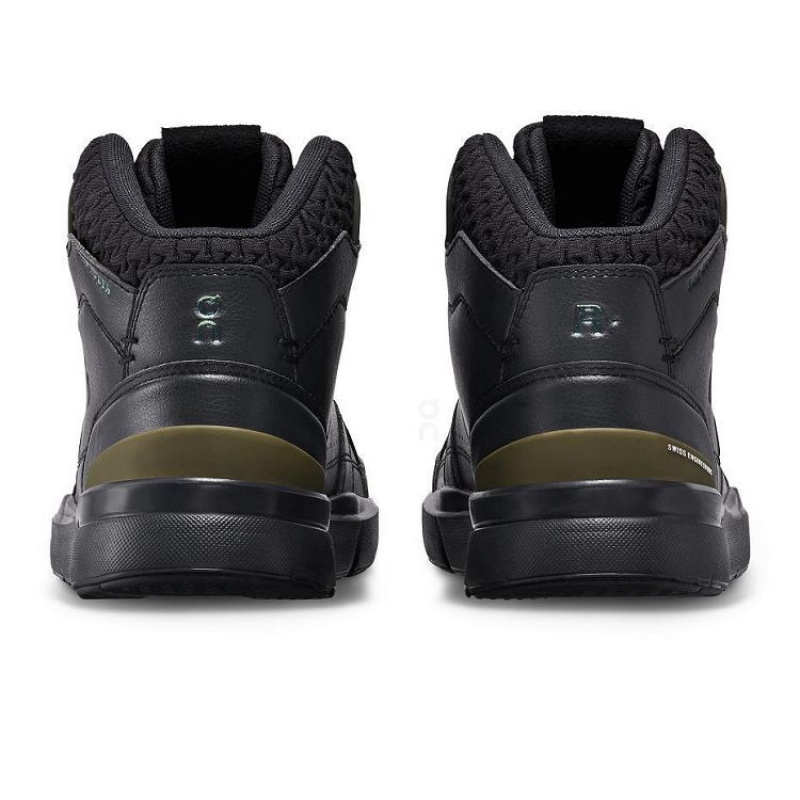 Black On Cloud THE ROGER Clubhouse Mid Sensa Women's Sneakers | On_IN9078