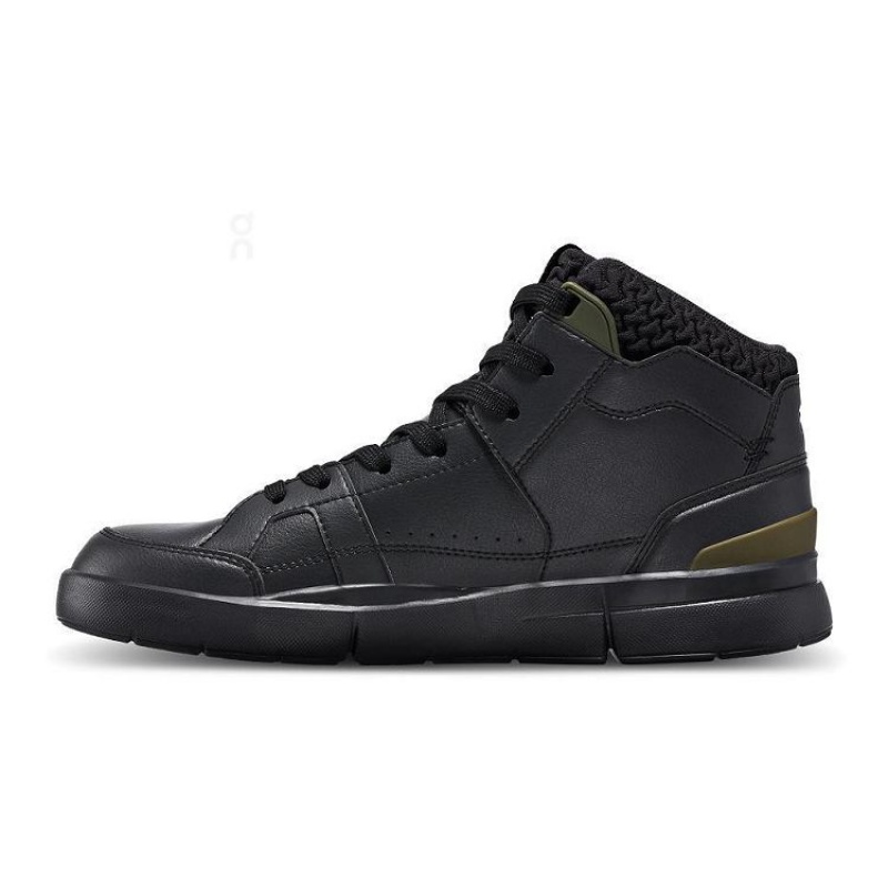 Black On Cloud THE ROGER Clubhouse Mid Sensa Women's Sneakers | On_IN9078