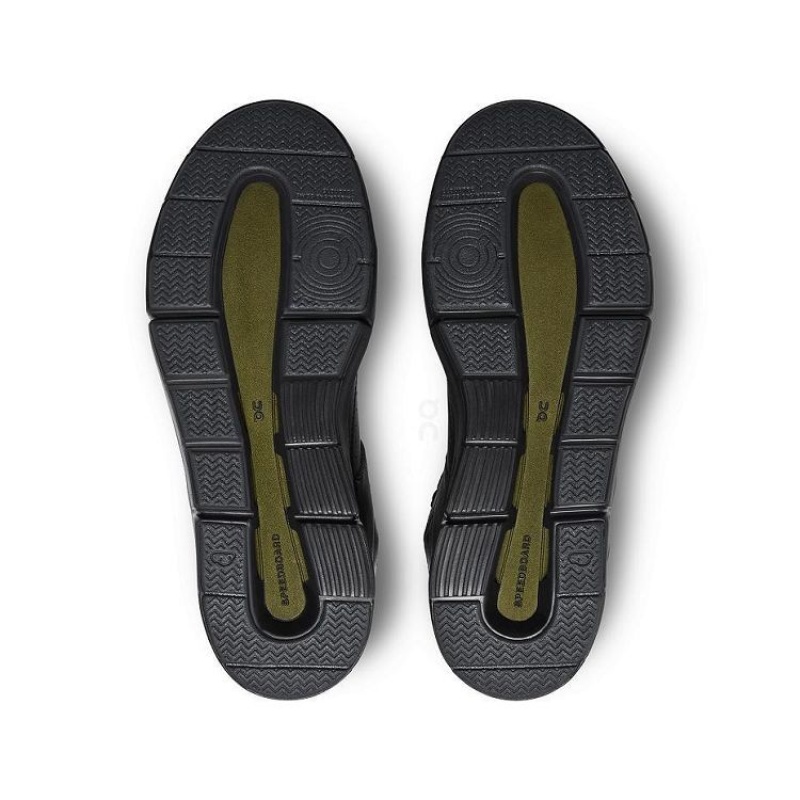 Black On Cloud THE ROGER Clubhouse Mid Sensa Women's Sneakers | On_IN9078