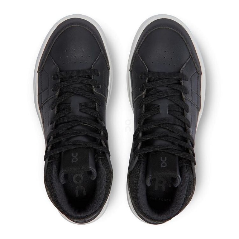 Black On Cloud THE ROGER Clubhouse Mid Women's Sneakers | On_IN9149