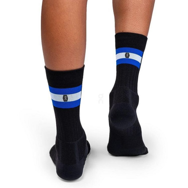 Black On Cloud Tennis Men's Socks | On_IN8895