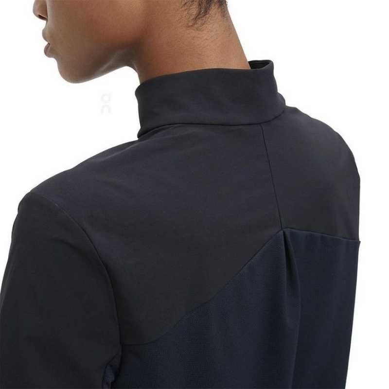 Black On Cloud Trail Breaker Women's T Shirts | On_IN8041