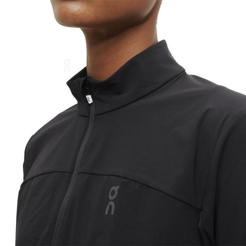 Black On Cloud Trail Breaker Women's T Shirts | On_IN8041