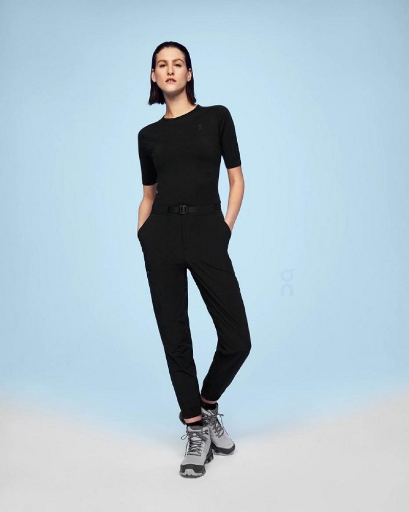 Black On Cloud Trek Women\'s Pants | On_IN8198
