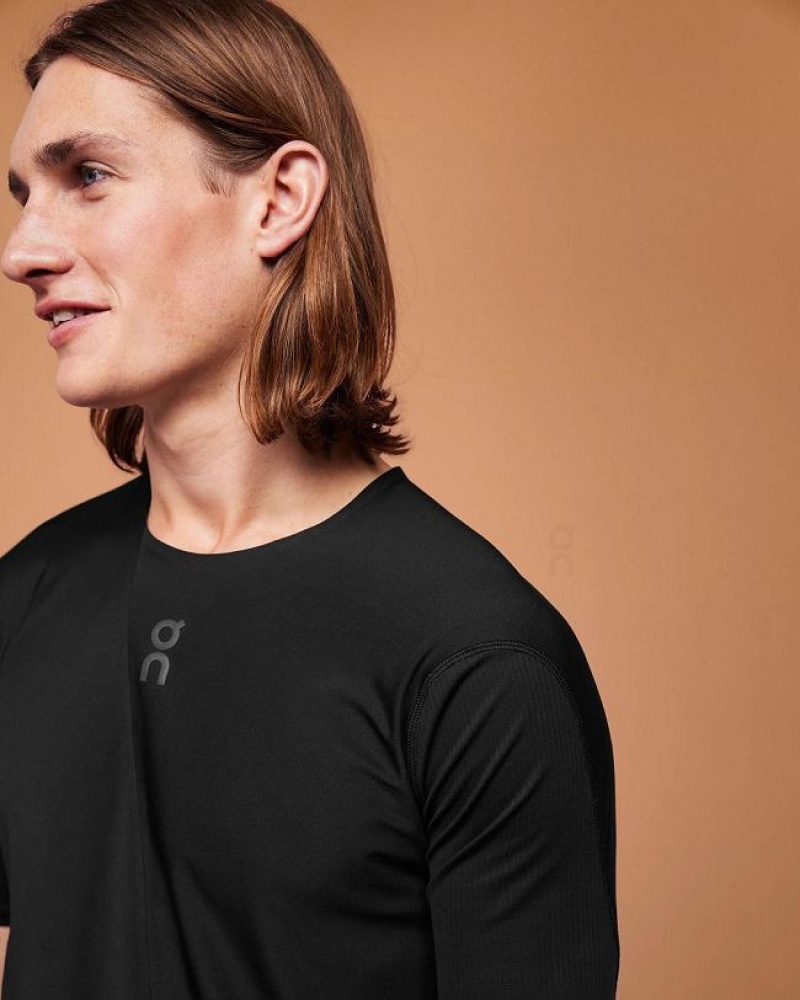 Black On Cloud Ultra-T Men's T Shirts | On_IN8413