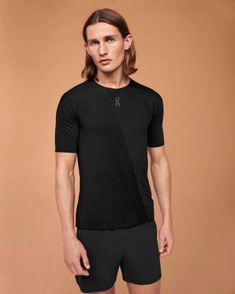 Black On Cloud Ultra-T Men\'s T Shirts | On_IN8413