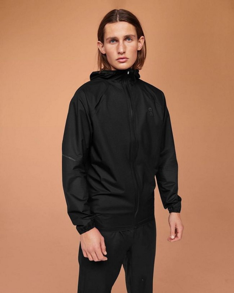 Black On Cloud Ultra Men\'s Jackets | On_IN8730