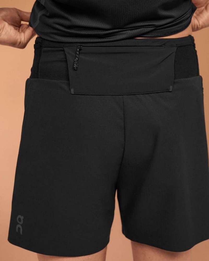 Black On Cloud Ultra Men's Shorts | On_IN9154
