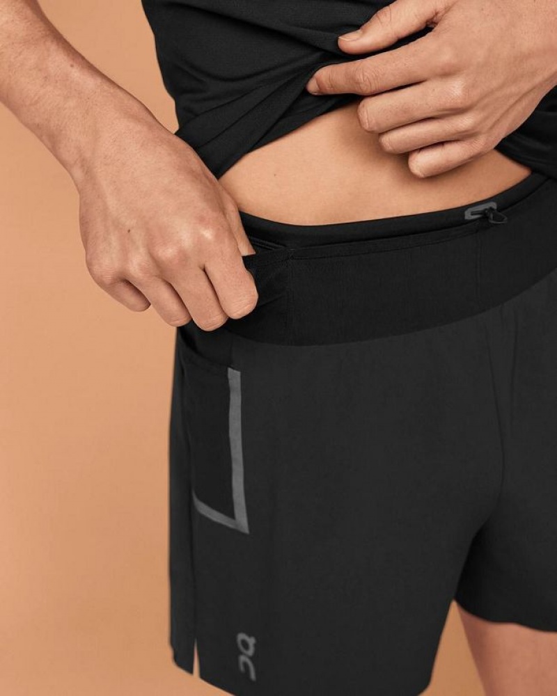 Black On Cloud Ultra Men's Shorts | On_IN9154