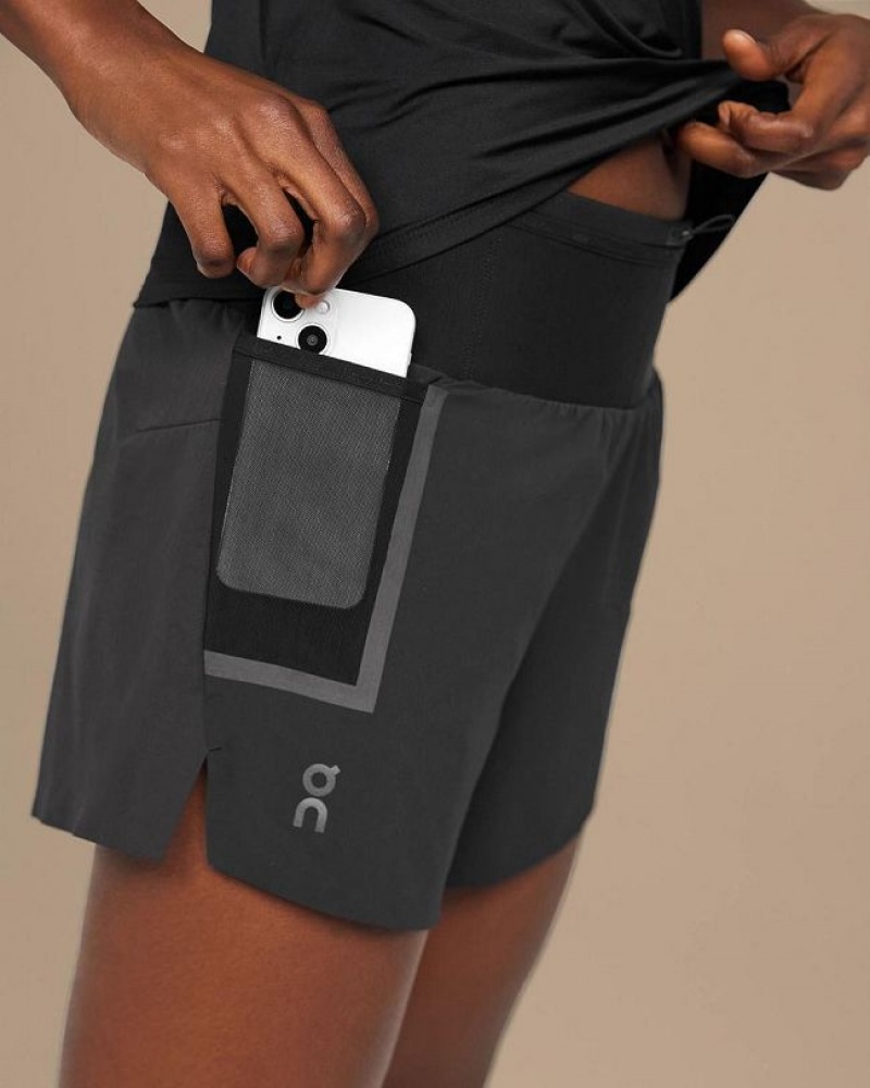 Black On Cloud Ultra Women's Shorts | On_IN8373